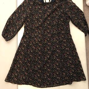 Mini floral dress
